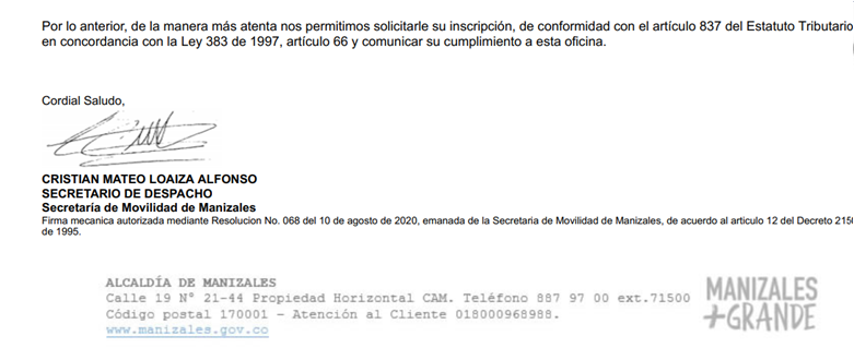 Ejemplo de plantilla