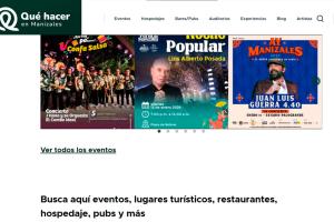 Qué hacer en Manizales sitio web